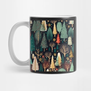 Christmas night in the forest V Mug